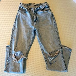 Abercrombie and Fitch Dad Jeans
